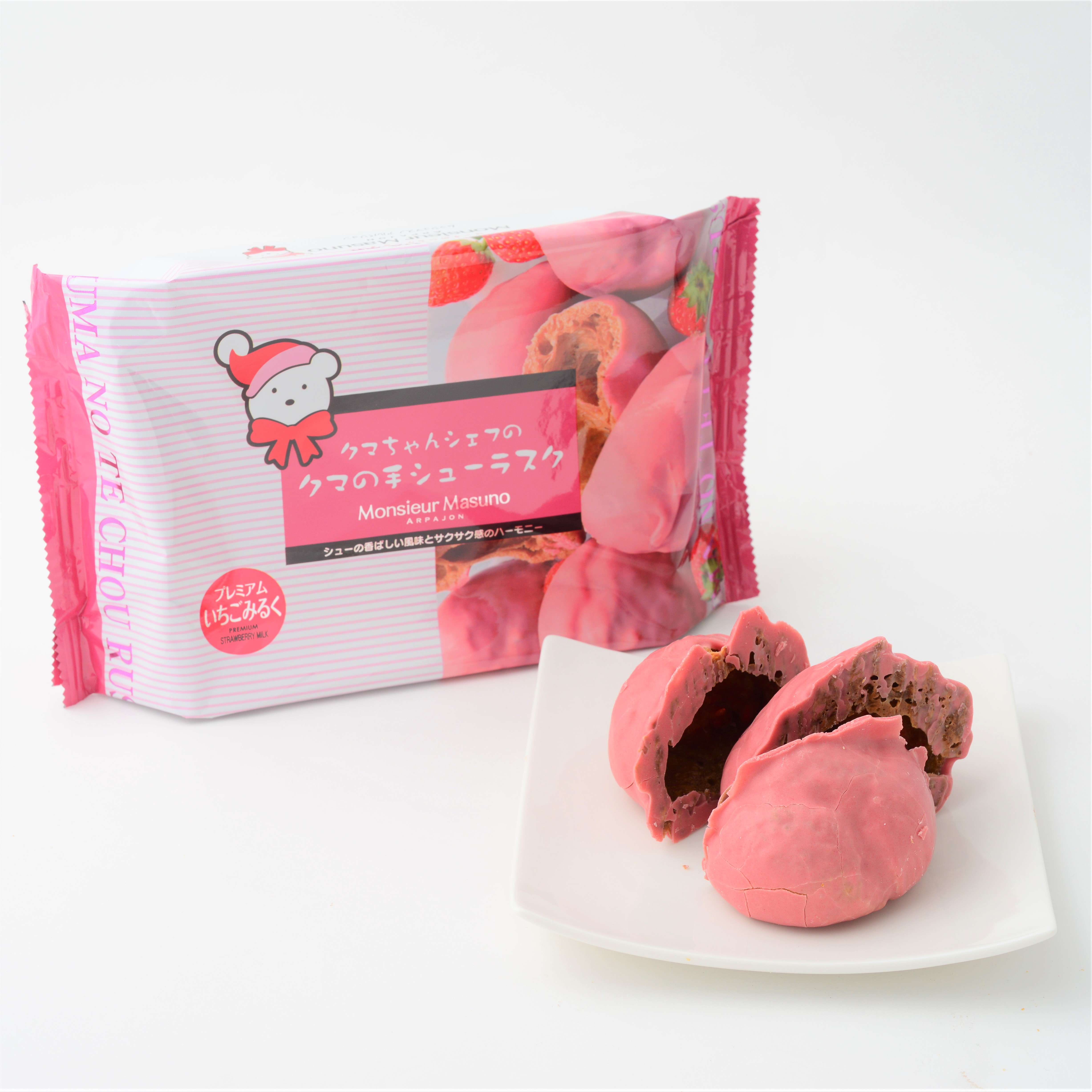 クマの手シューラスク　プレミアムいちごみるく＜delivery＞